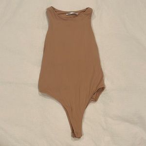 Nude ZARA bodysuit
